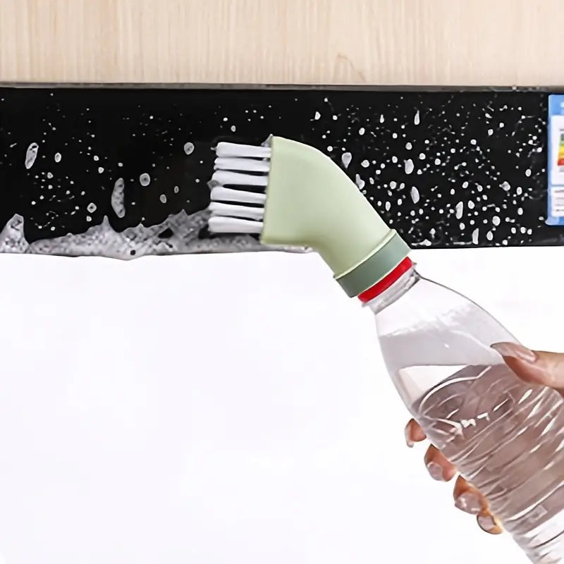 Multi-Surface Cleaning Brush with Bottle