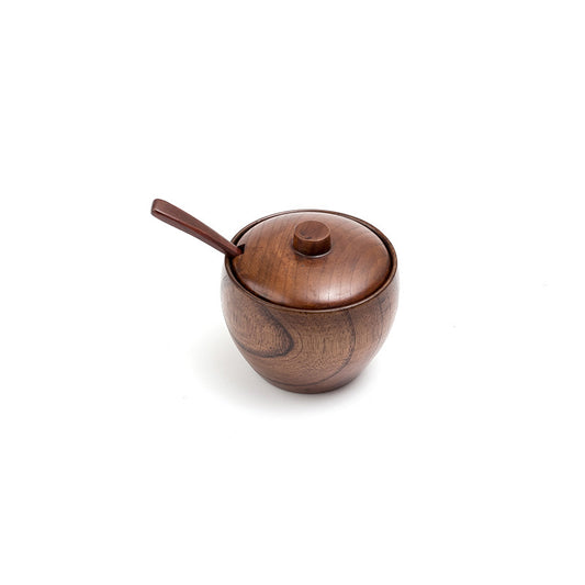 Wooden Seasoning Jar Set