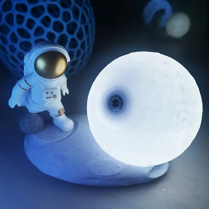 Cosmic Touch Moon & Astronaut Light