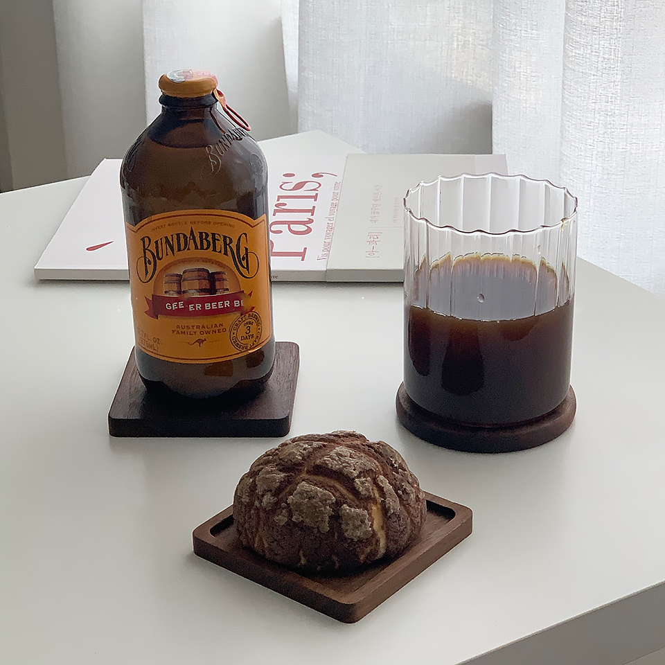 Japanese Walnut Artisanal Coaster