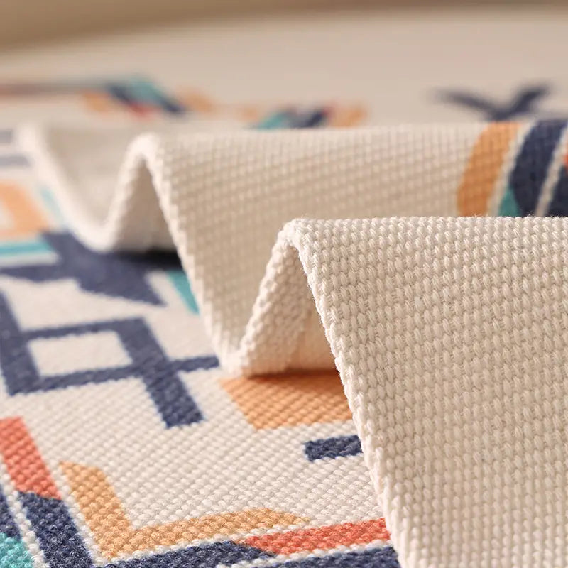 Boho Chic Linen-Cotton Sofa Pillow