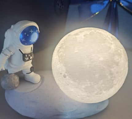Cosmic Touch Moon & Astronaut Light