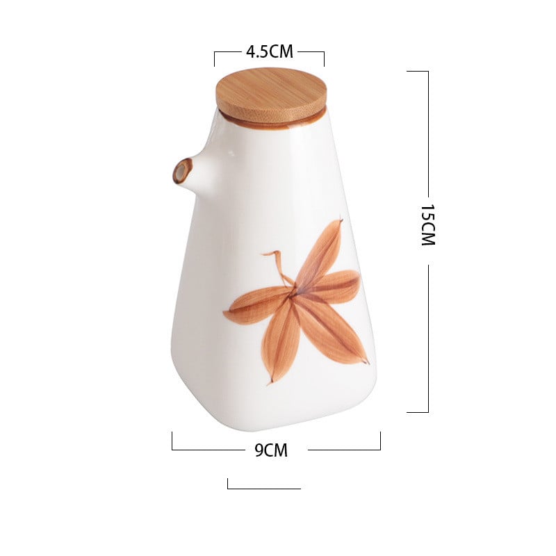 Ceramic Condiment Pots for Kitchen