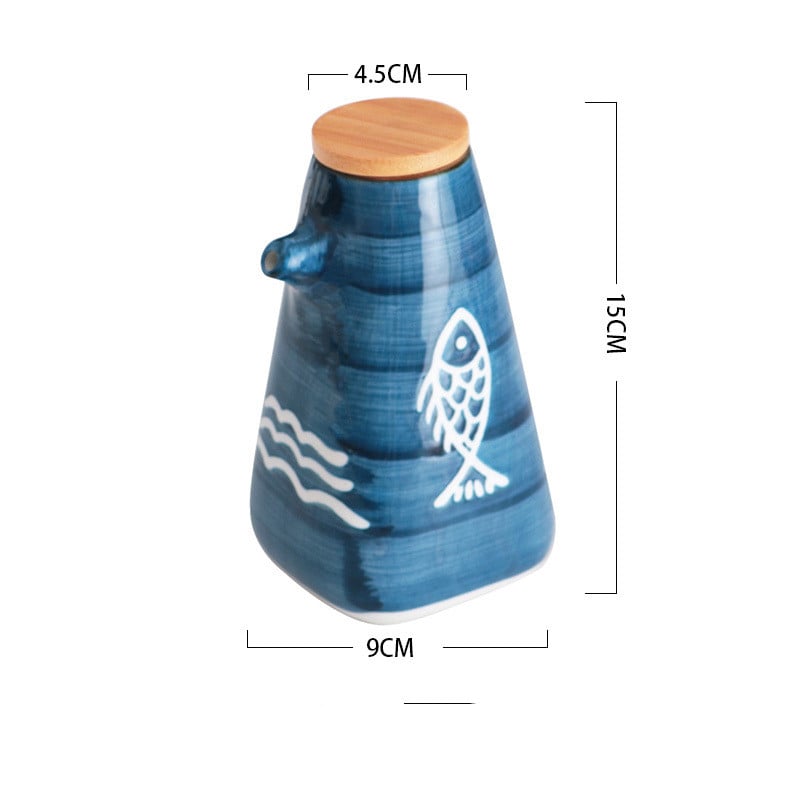 Ceramic Condiment Pots for Kitchen