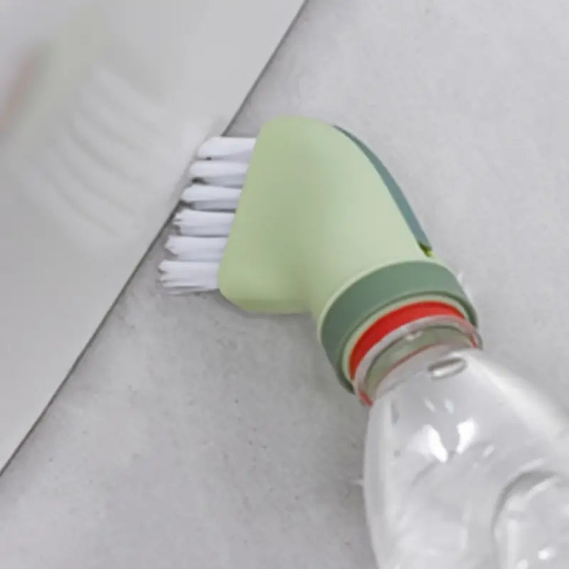 Multi-Surface Cleaning Brush with Bottle