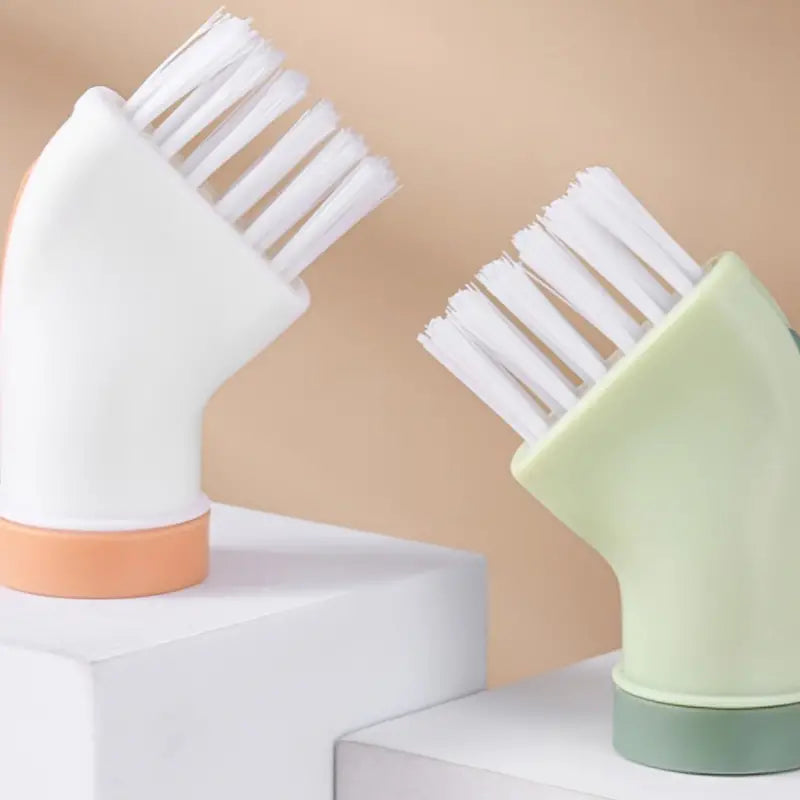 Multi-Surface Cleaning Brush with Bottle