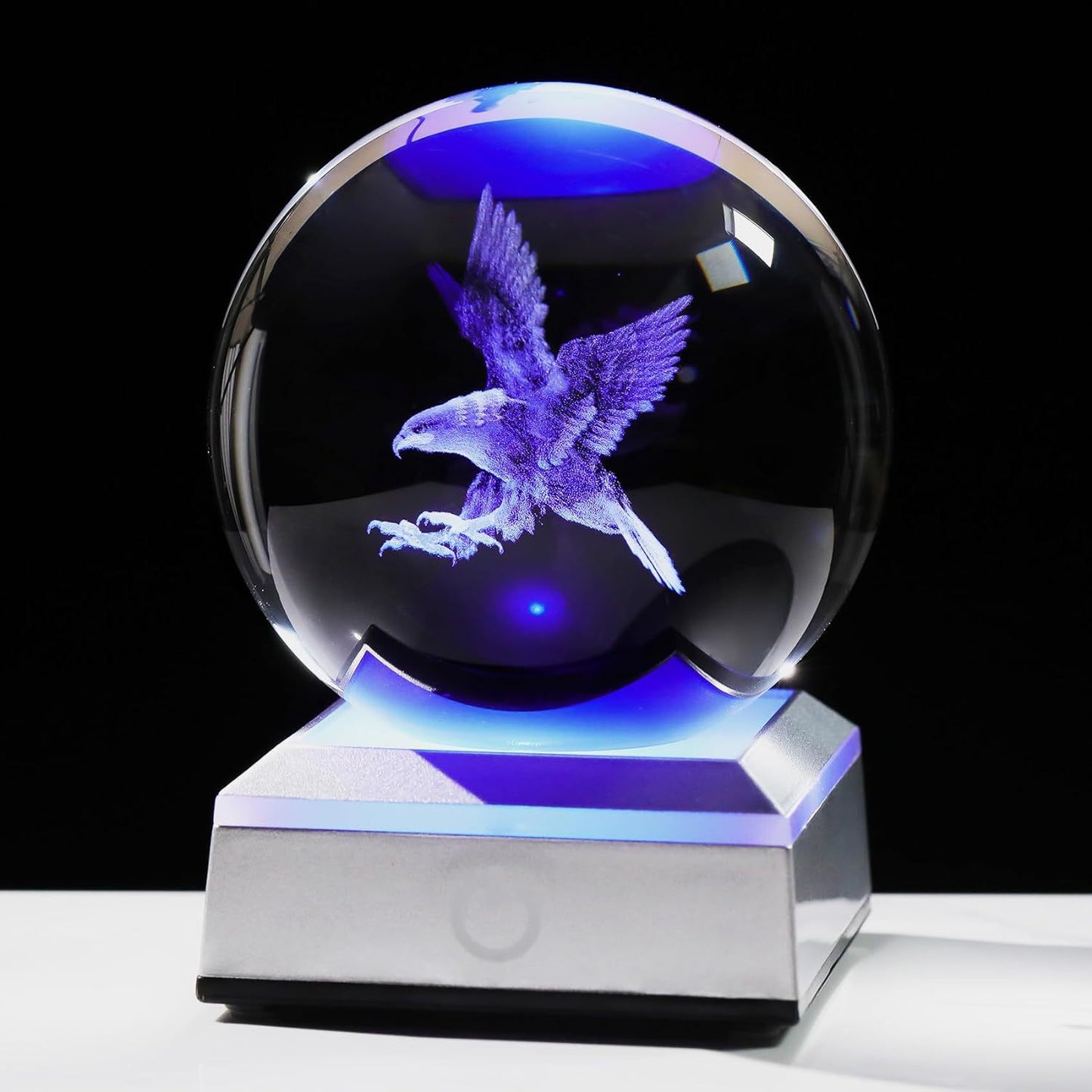 Galaxy Glow Crystal Ball Decor