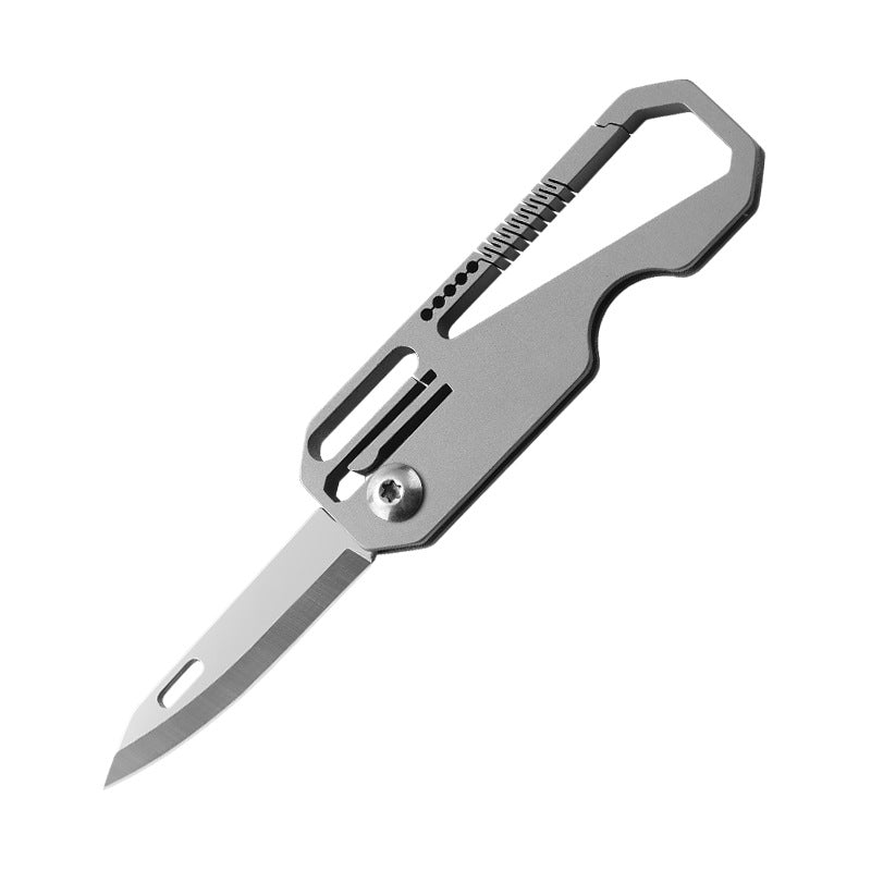 Titanium Compact EDC Keychain Cutter