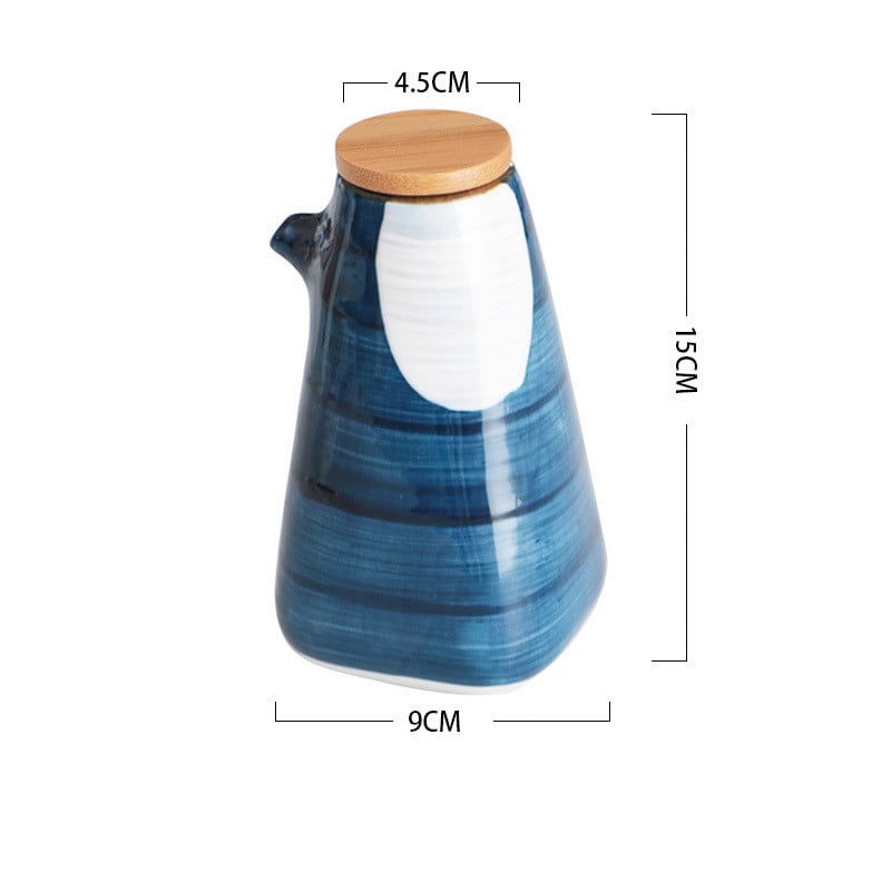 Ceramic Condiment Pots for Kitchen
