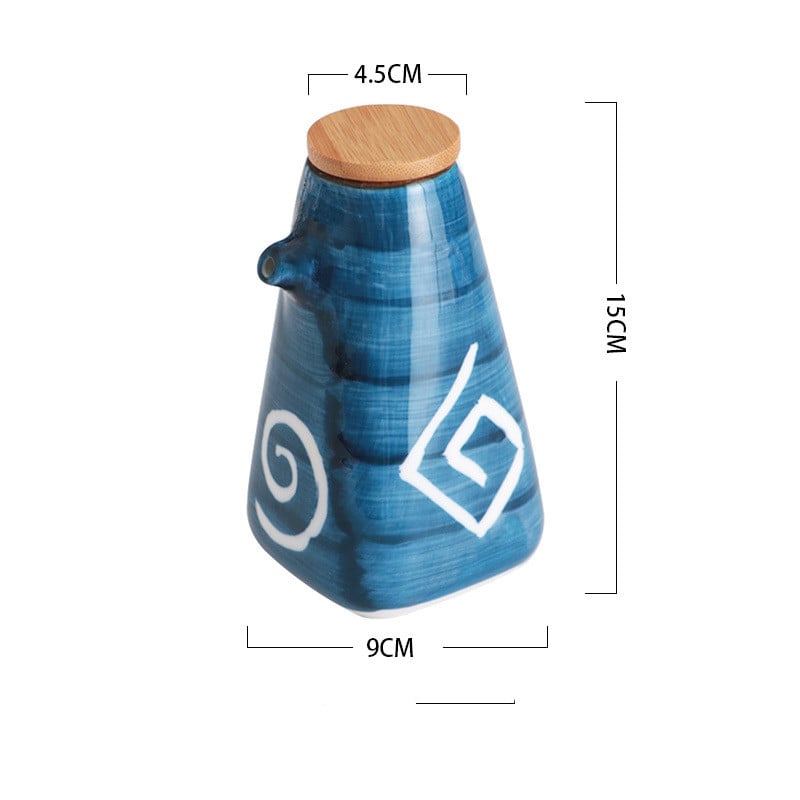 Ceramic Condiment Pots for Kitchen