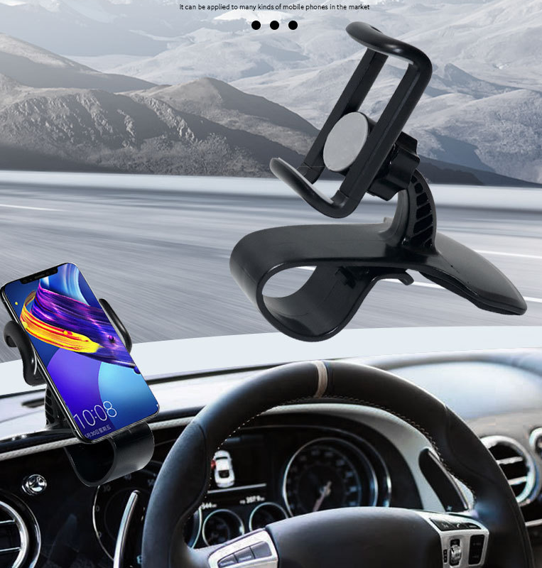 360-Degree Car Desk Phone Holder