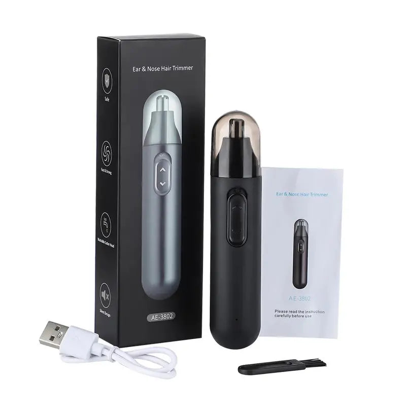 Dual-Power USB Nose & Hair Trimmer