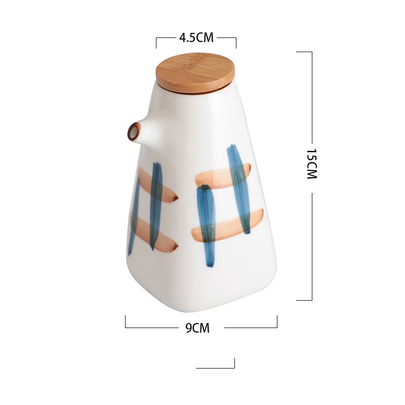 Ceramic Condiment Pots for Kitchen