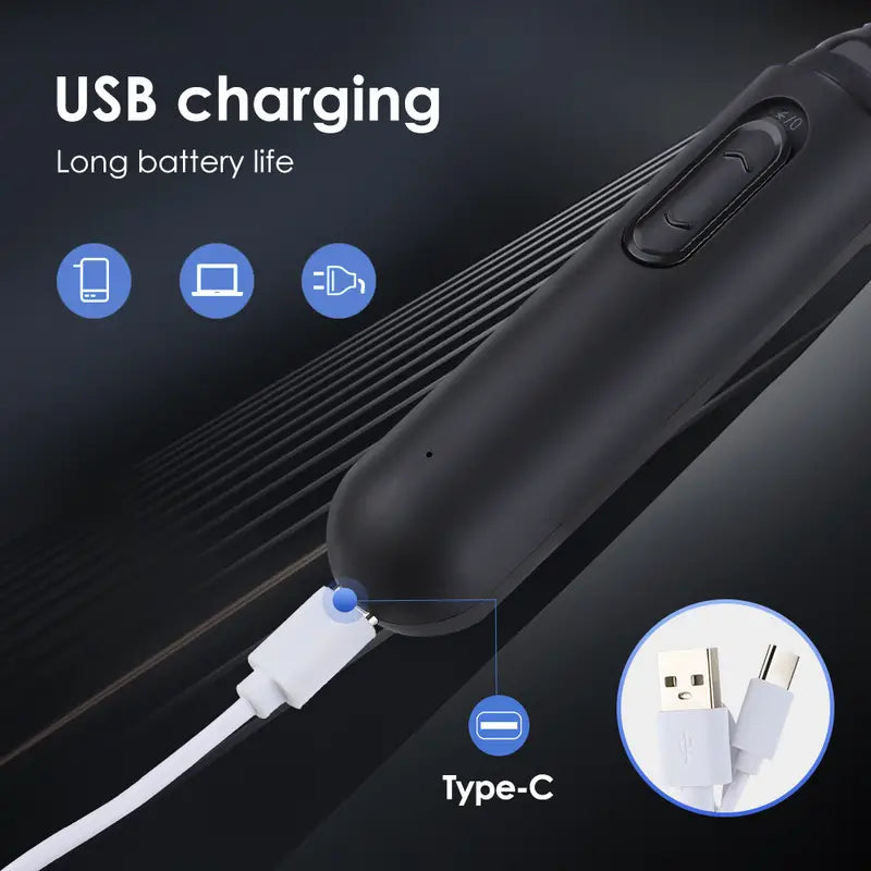 Dual-Power USB Nose & Hair Trimmer