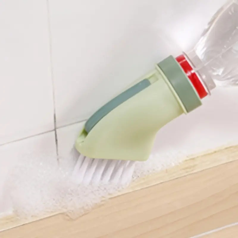 Multi-Surface Cleaning Brush with Bottle