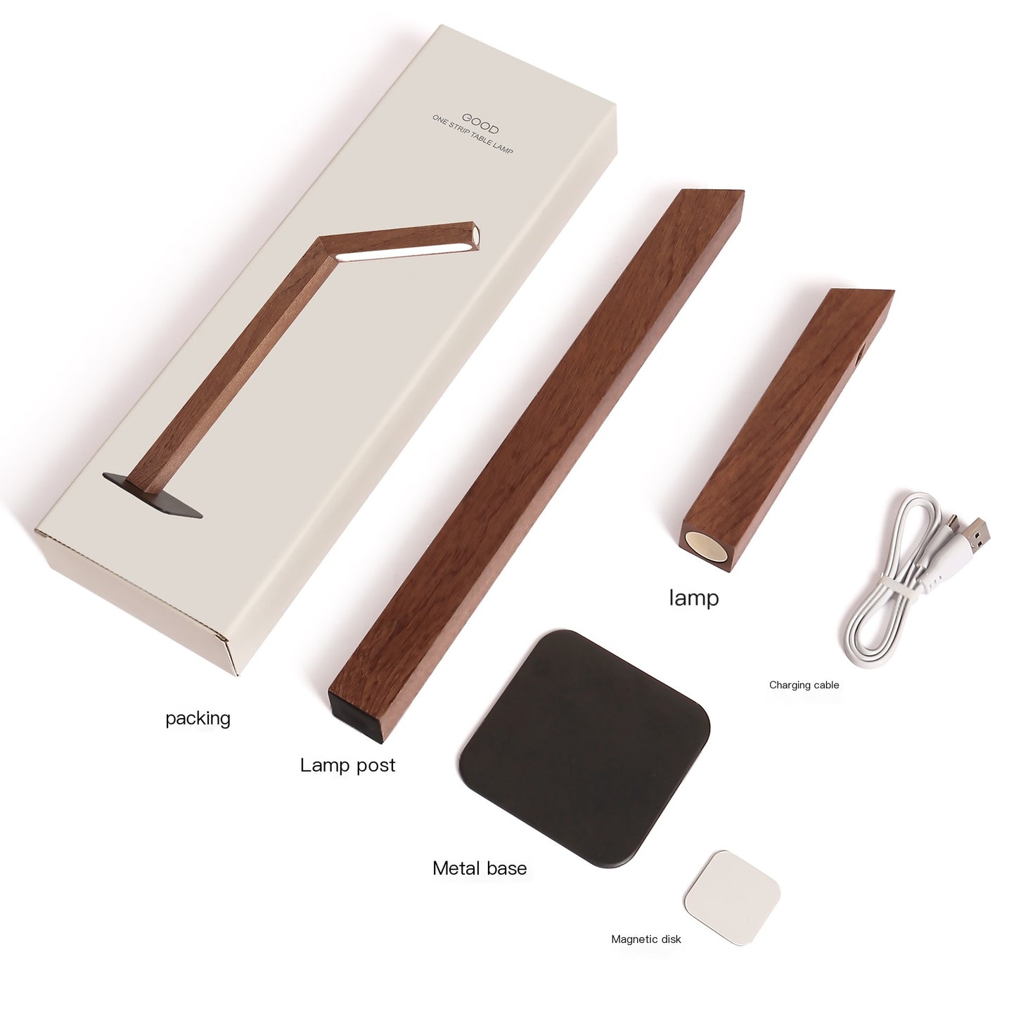 Eco-Friendly Modern Bedside Lamp