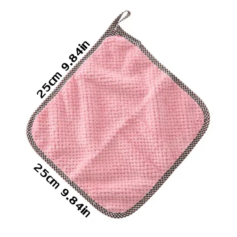 Twin-Side Pineapple Kitchen Cloths