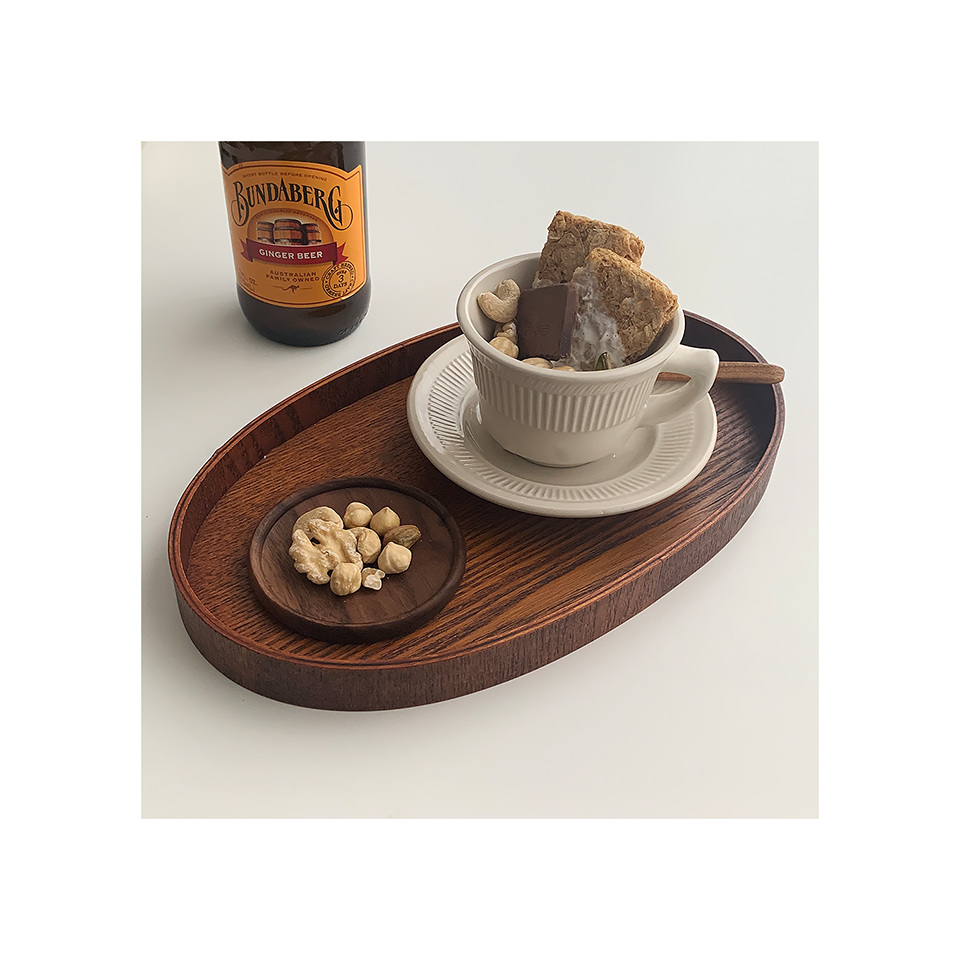 Japanese Walnut Artisanal Coaster