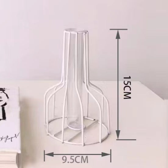 Scandinavian Iron Hydroponic Vase