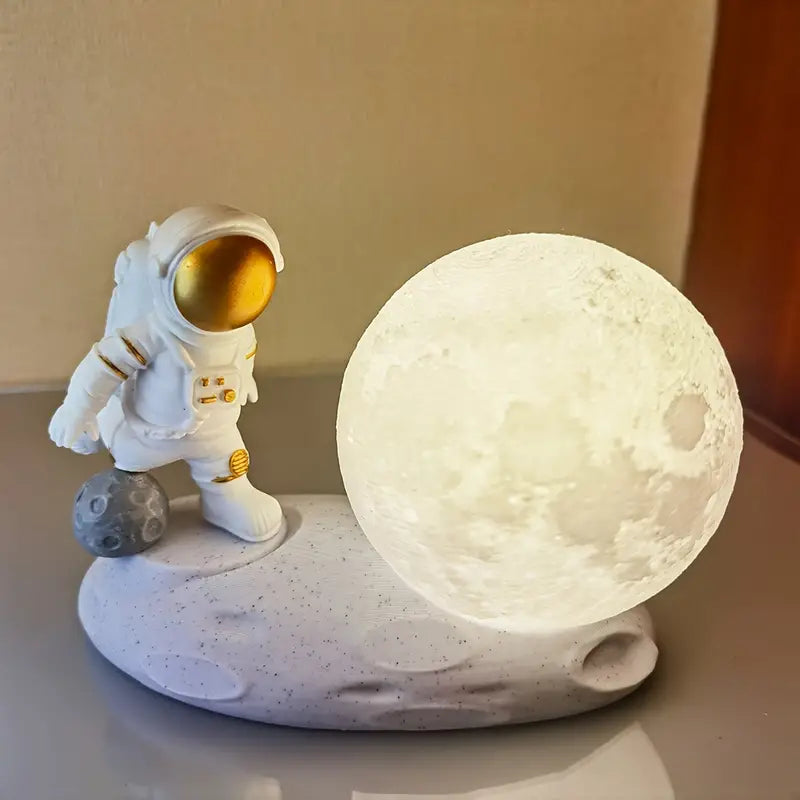 Cosmic Touch Moon & Astronaut Light