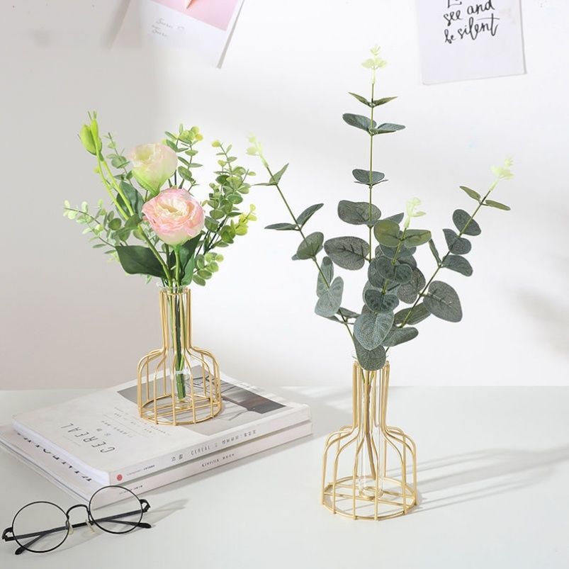 Scandinavian Iron Hydroponic Vase