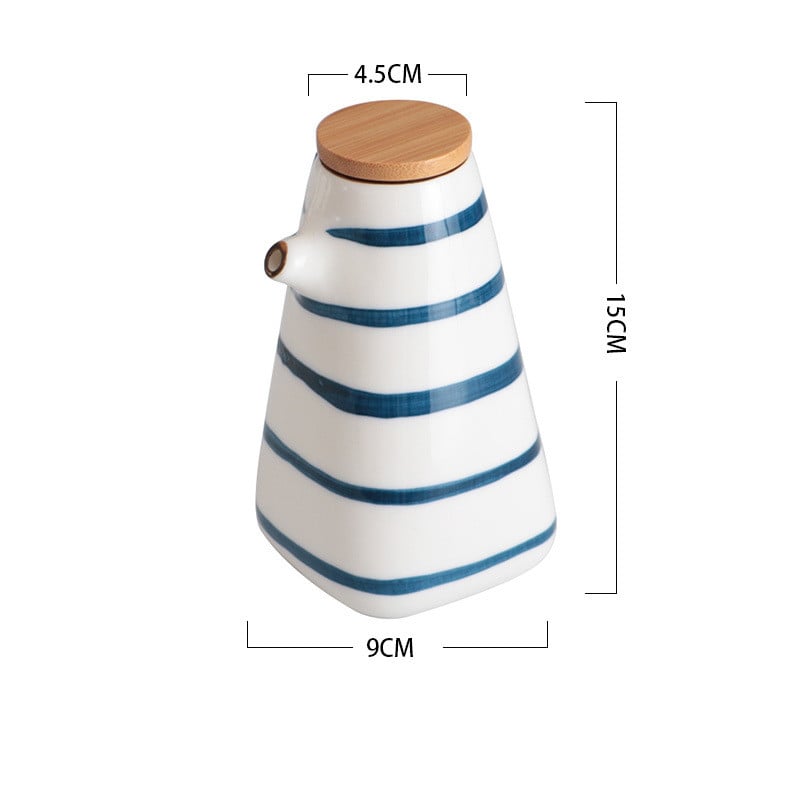 Ceramic Condiment Pots for Kitchen