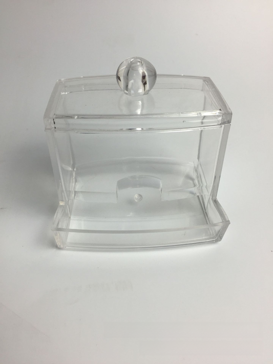 Clear Acrylic Cotton Swab Organizer