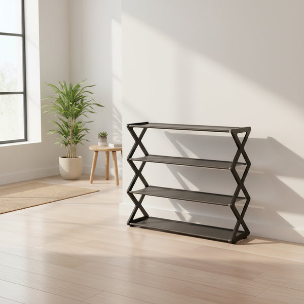 X-Type Multi-Functional Shoe Rack